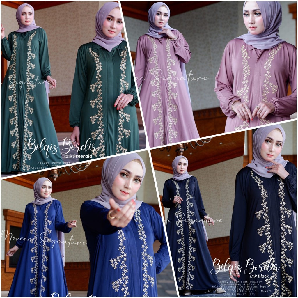 ABAYA BILQIS GAMIS JUMBO DRESS MUSLIM GAYATRI
