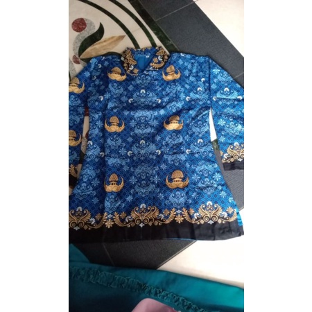Baju Wanita Batik Korpri Motif Terbaru 40s