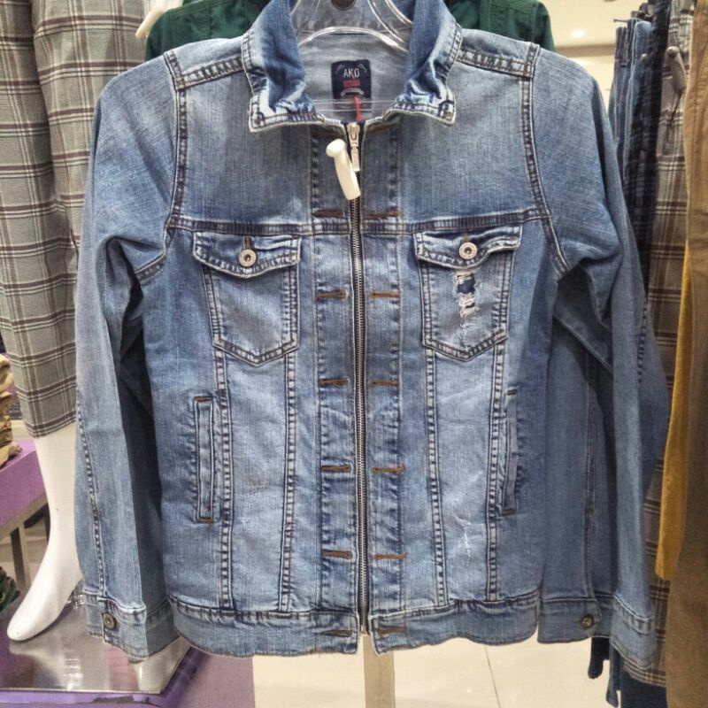 AKO jaket jeans wanita simfit by AKO ORIGINAL