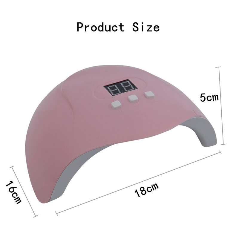 Pengering Kutek Kuku UV LED Nail Dryer 54 W