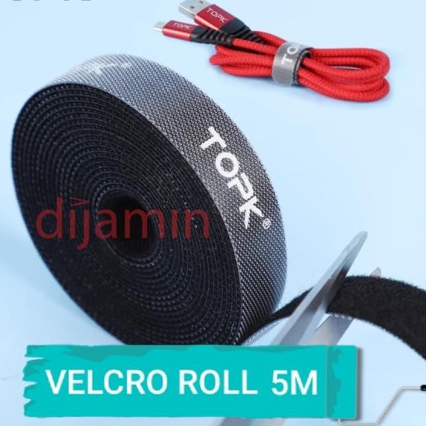 

❁ Baseus Velcro Roll Cable Clip Organizer Pengikat Kabel not ugreen - TIGA METER ➶
