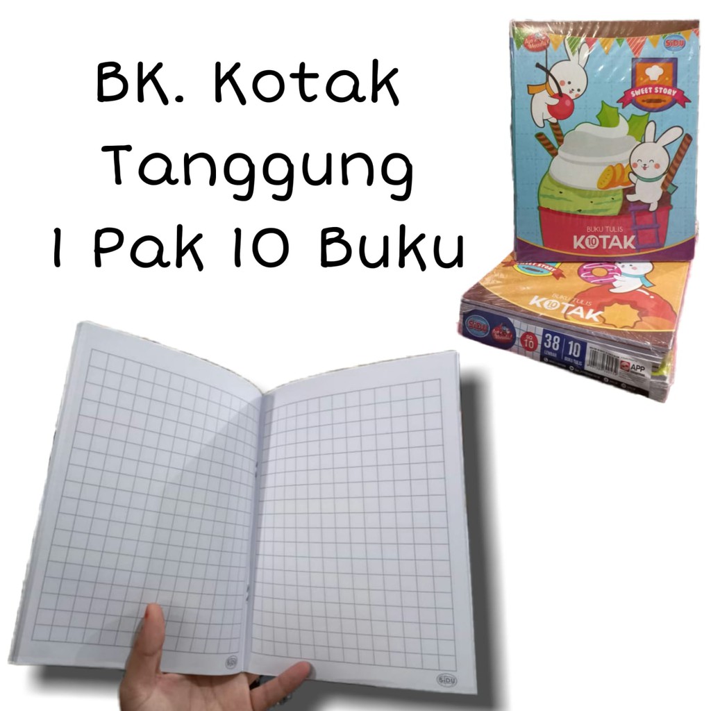 

Buku Tulis Kotak Tanggung Sidu 38 Lembar