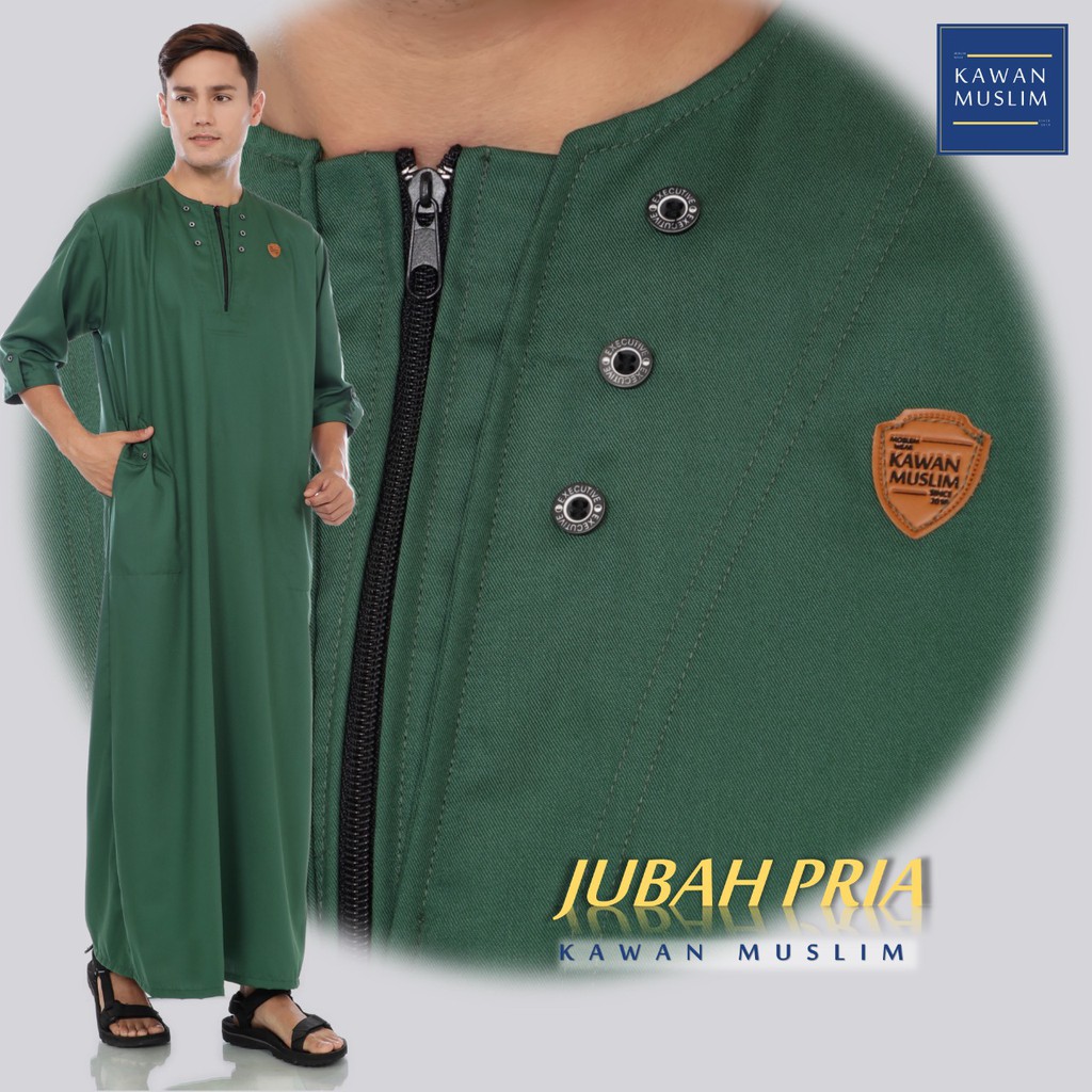 TERLARIS BAJU GAMIS PRIA JUBAH, BAHAN TEBAL TAPI ADEM
