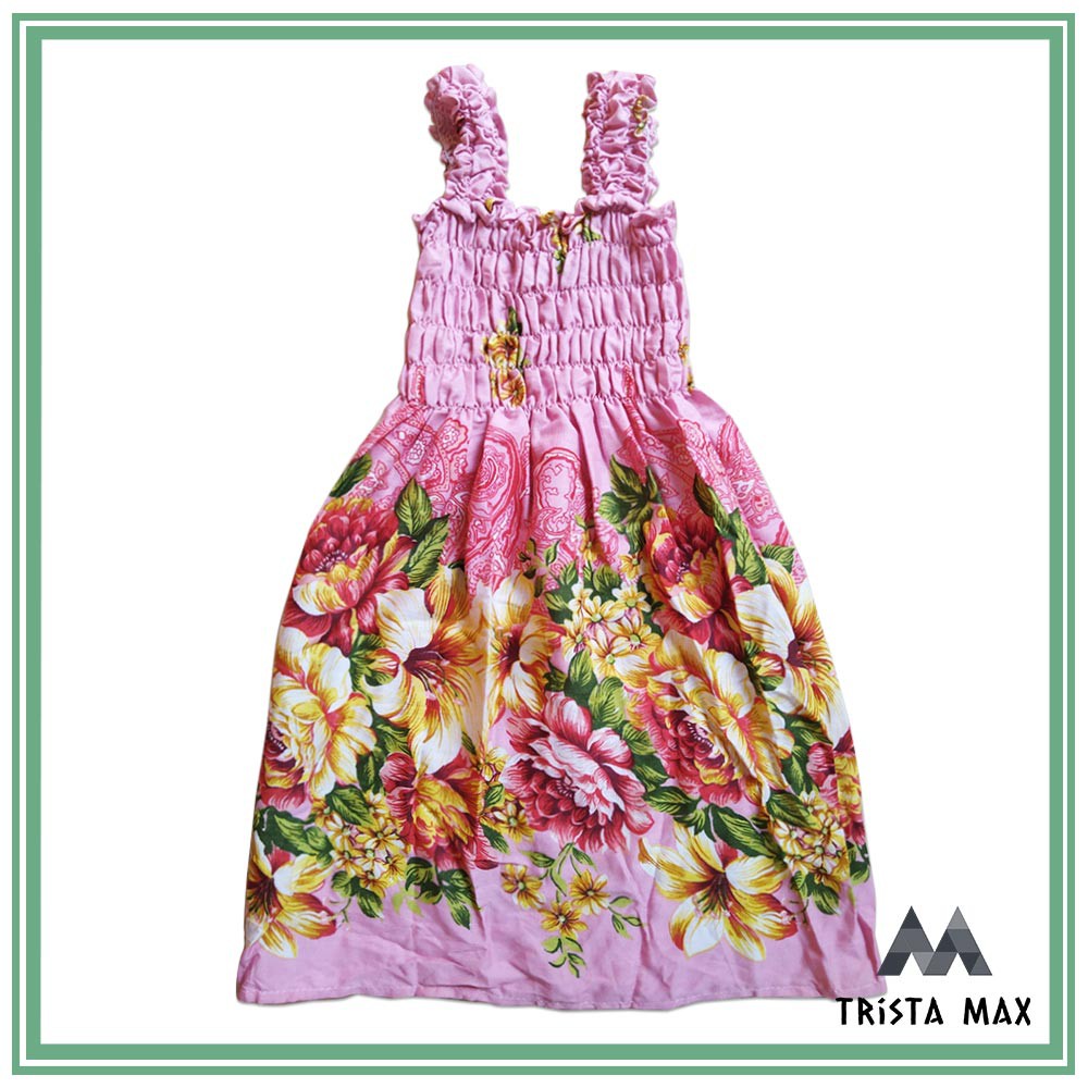 Supplier Daster Anak Murah - Dress Anak Pink - Supplier Daster Anak - Daster Anak Murah Khas Bali