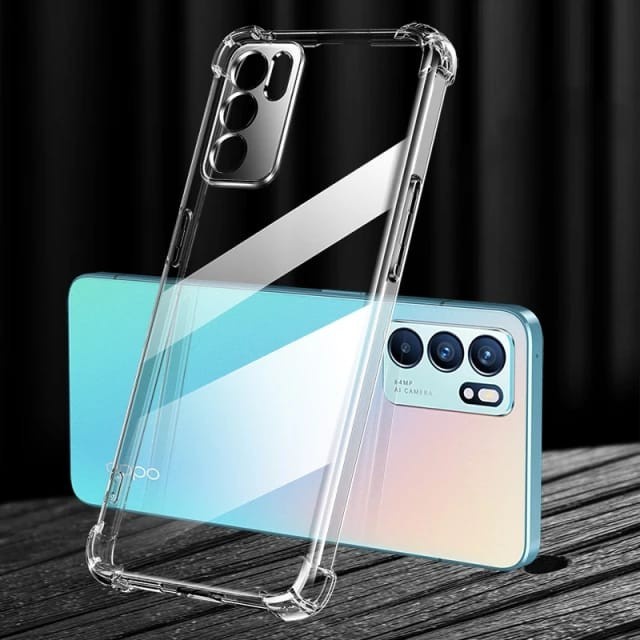 OPPO RENO6 RENO 6 4G SOFT CASE AIRBAG PROTECTION CAMERA