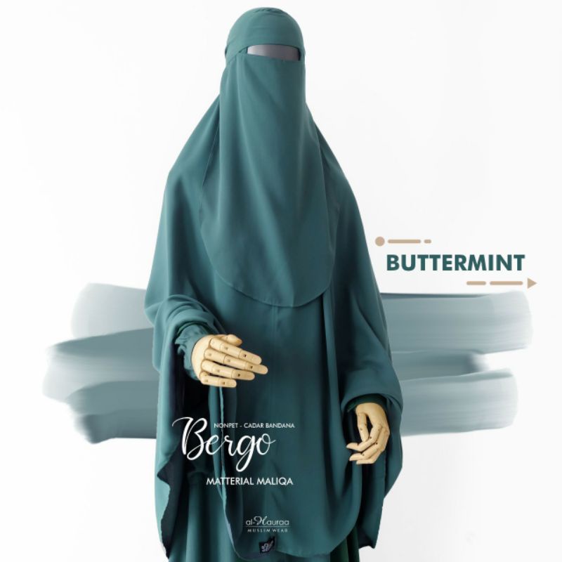 Bergo maliqa by Al hauraa