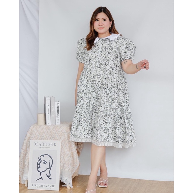 Daster Jumbo Cantik Busui Friendly Original Katun Jepang