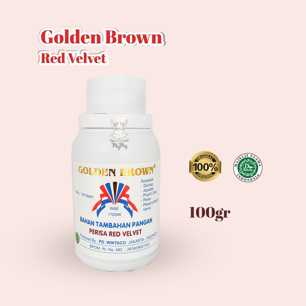 

Golden Brown Perisa Red Velvet 100 gram