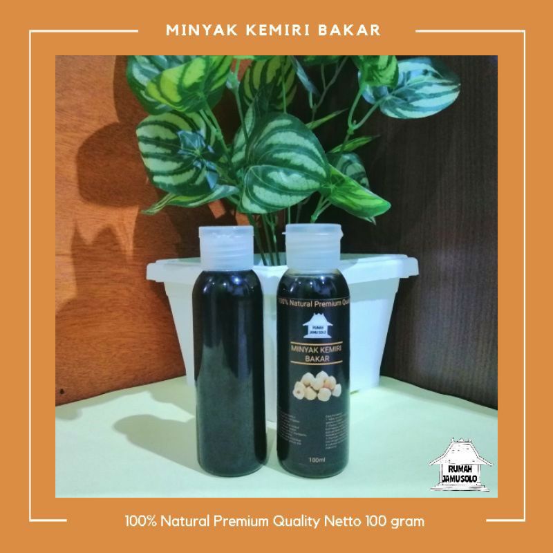 MINYAK KEMIRI BAKAR ASLI 60ml