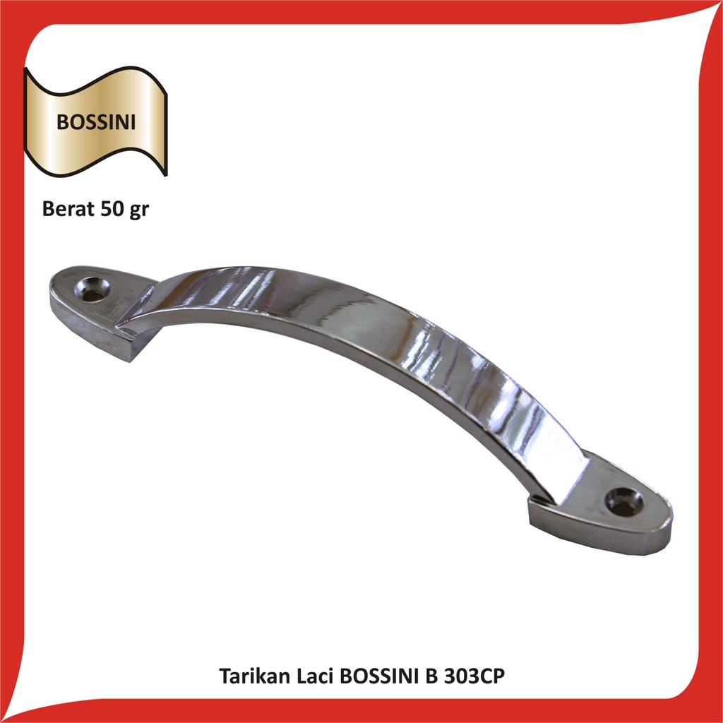 Tarikan Laci Lemari / Handle Laci / gagang Pintu Lemari BOSSINI 303 Bagus Berkualitas Murah