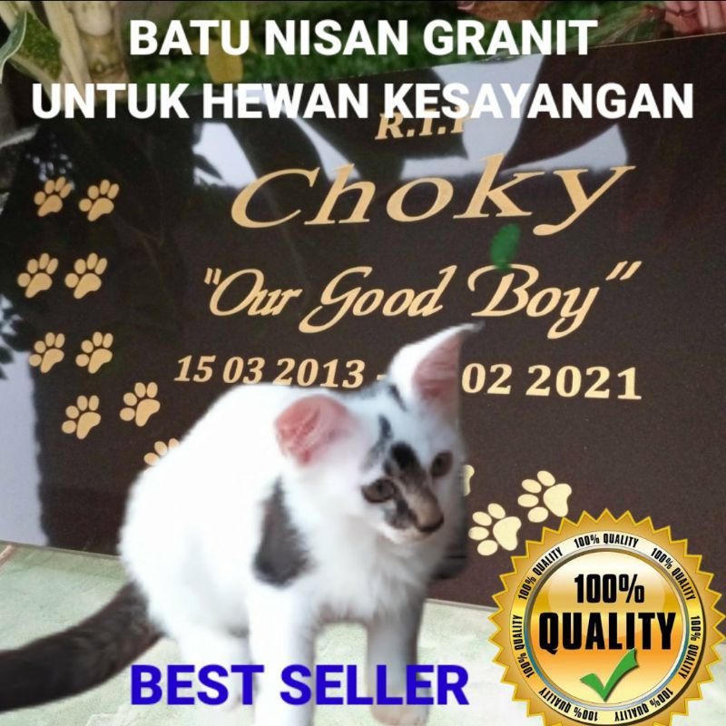 BATU NISAN GRANIT UNTUK HEWAN KESAYANGAN - LWMPENGAN BATU NISAN