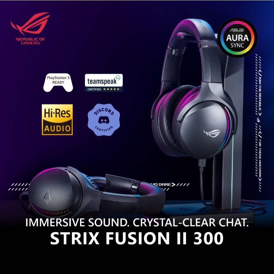 ASUS ROG STRIX FUSION II 300 Aura RGB - Gaming Headset