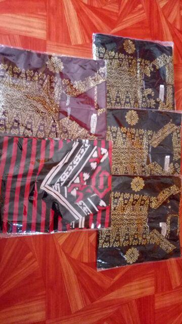 Promo 7.7 Sale Tunik Batik Zipper Depan Jokowi Series