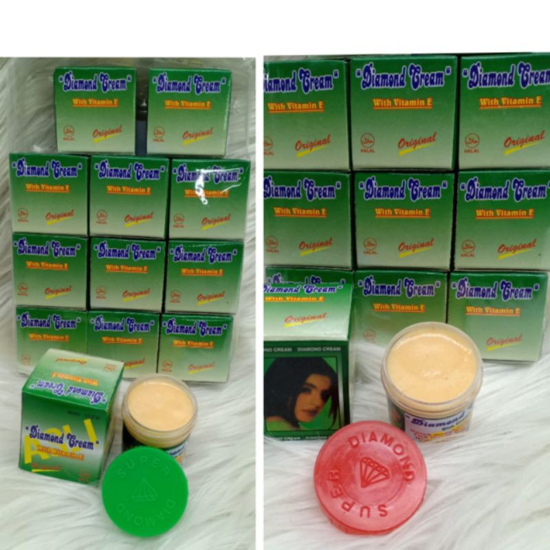 CREAM WAJAH DIAMOND SUPER /  12.PCS