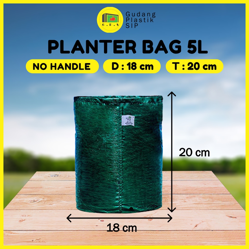 PLANTER BAG 5 Liter ECO PACK No Handle