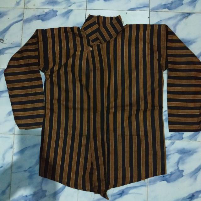BAJU SURJAN LURIK Besar Dewasa / Adat Jawa Tengah/Pakaian Tradisional