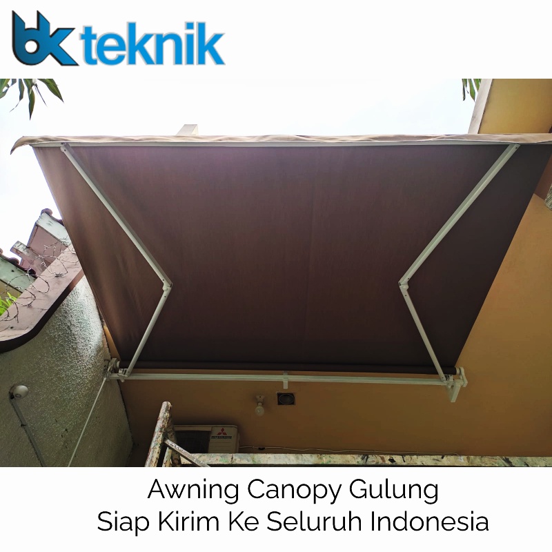 Jual Awning Gulung Automatic Atau Manual Bahan Premium Berkualitas