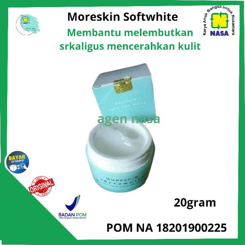 Moreskin Soft and White - Moreskin Nasa