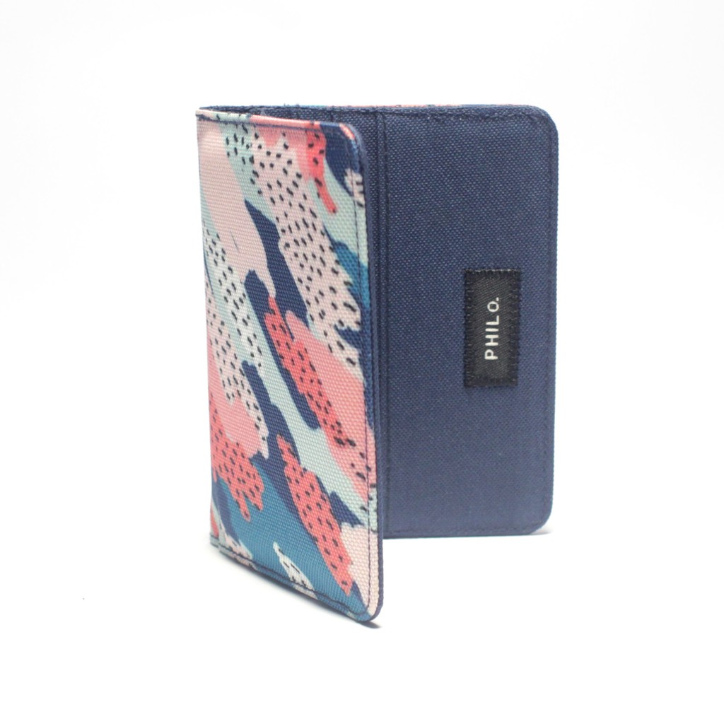 dompet kartu kain simpel model lipat 8 slot kartu card wallet PHWL958