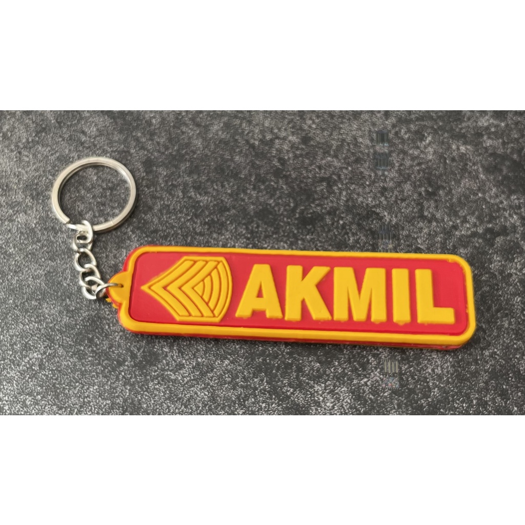 Gantungan Kunci Akmil | Keychain | Gantungan Kunci Karet Akmil