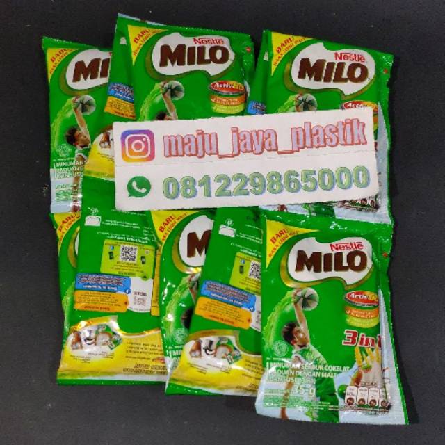 

Milo 3in1 1renceng isi 10sachet 35gr