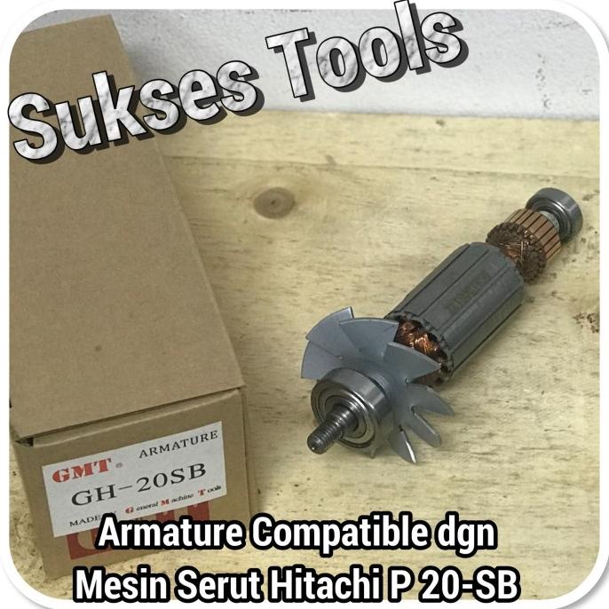 GMT - Armature Mesin Serut Hitachi P 20 SB P20SB / Angker GH-20SB