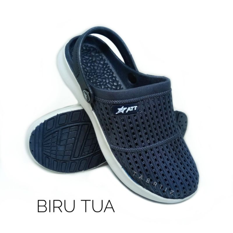 Sandal Slop Pria MSL 562  Sandal karet Pria ATT Sandal Karet Cowok ATT - Trendi Awet Empuk dipakai