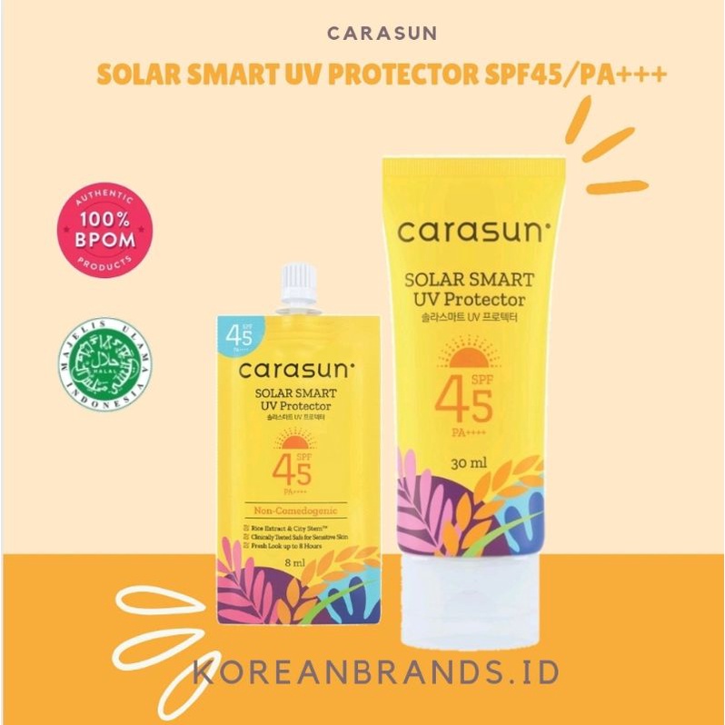 Carasun Solar Smart UV Protector SPF45/PA+++ 8ml 30ml