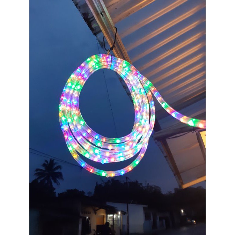 LAMPU LED SELANG (20 METER) LED SELANG BESAR WARNA WARNI