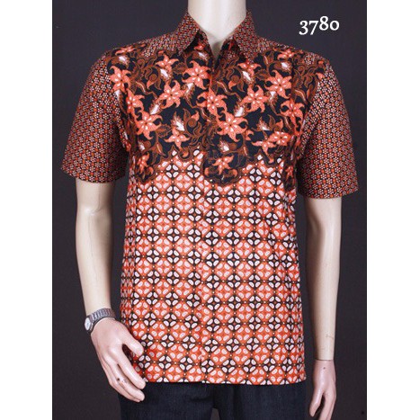 Baju Batik, Kemeja Batik Pria Modern BP3780 ASK