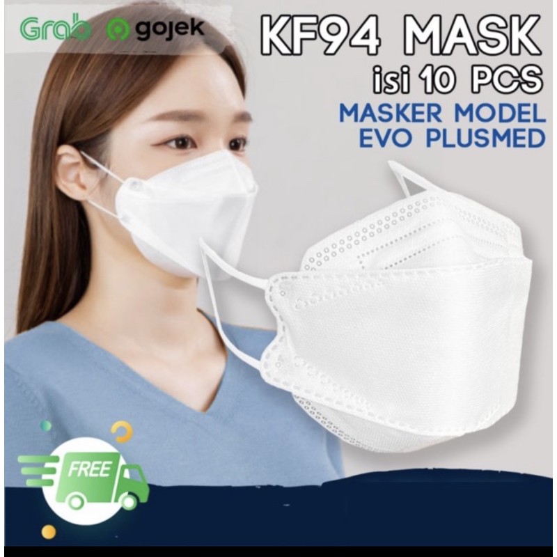 MASKER KF94 CONVEX MASK EVO KOREA KF 94 EARLOOP