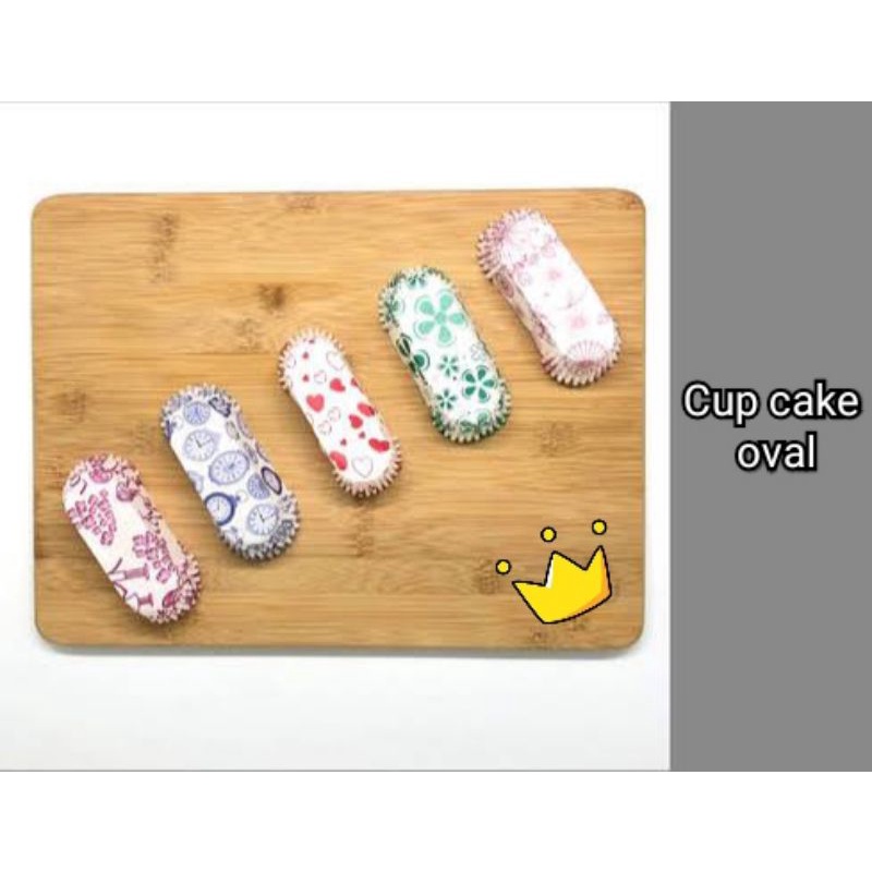 

Cup cake oval greaseproof