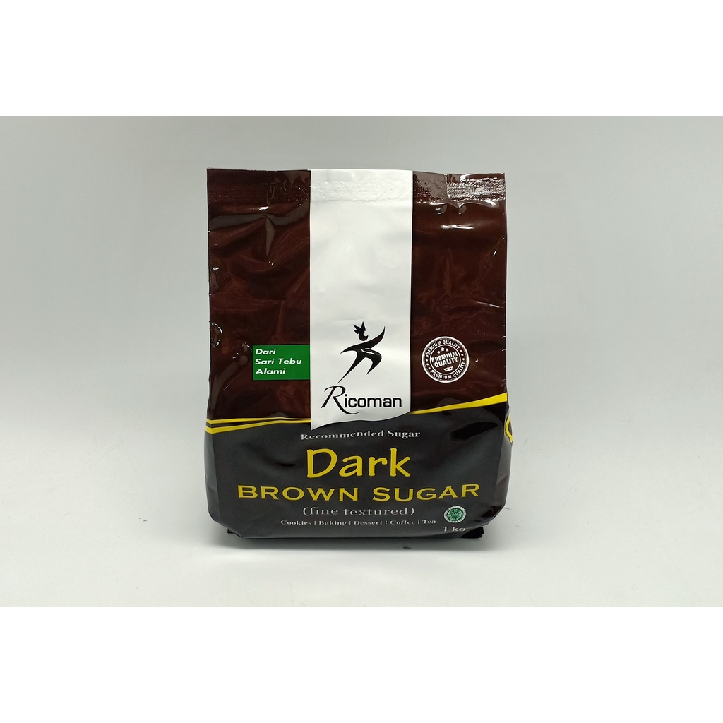 

RICOMAN DARK BROWN SUGAR 1KG