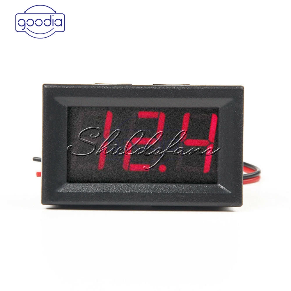 ღ[IN STOCK/COD]ღ 0.56&quot; 2/3 Wire DC4.5/4.7/5V-30V Voltmeter LED Display Volt Voltage Meter Panel