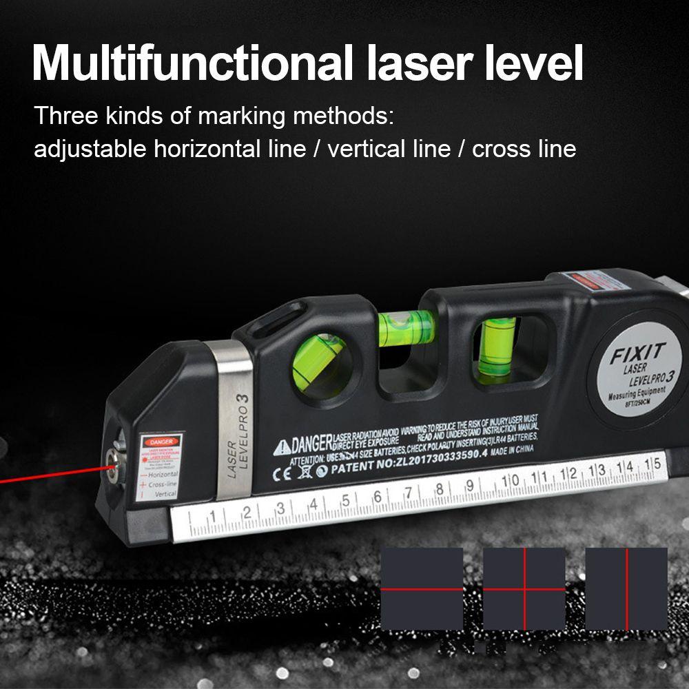 POPULAR Populer Level Horizon Professional Measure Level Metric Rulers Alat Ukur