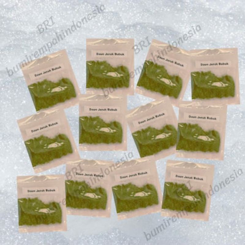 

sachet daun jeruk bubuk