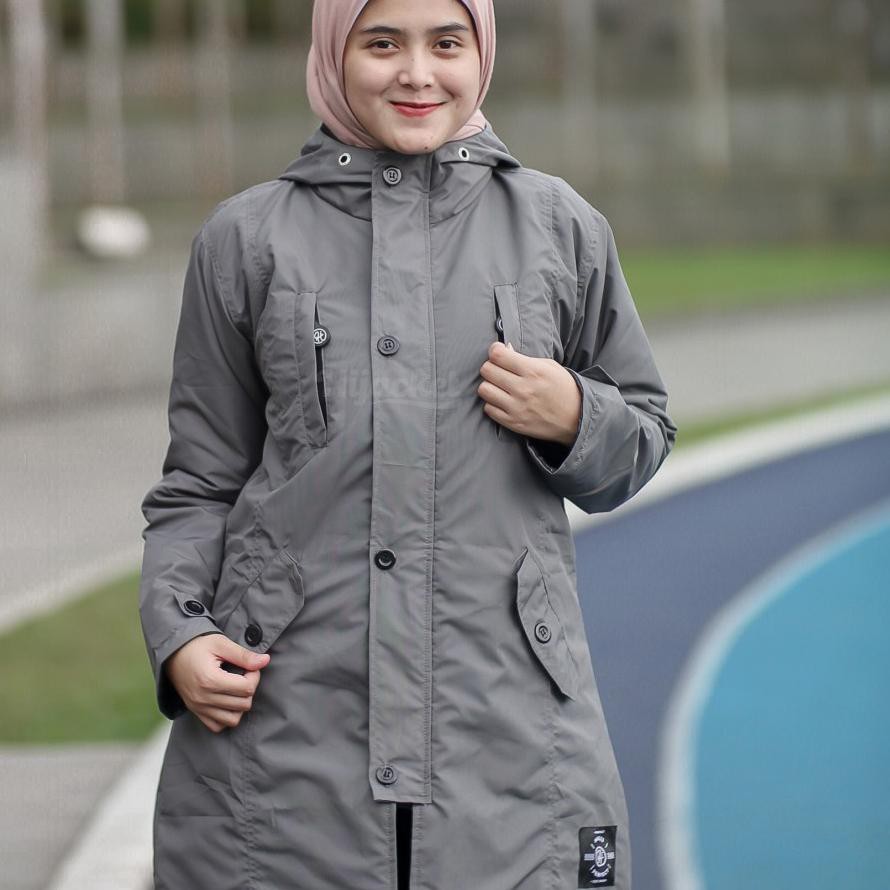 BMF Jaket Panjang Wanita Muslimah Syari | Hijacket Ixora .