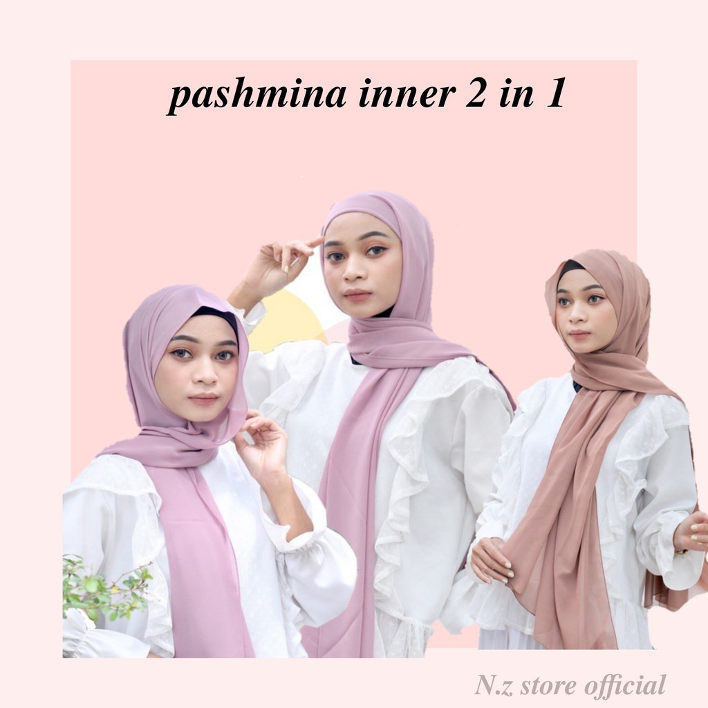 Pashmina instant/hijab pashmina/hijab pashmina instan/pashmina instan inner/pashmina inner