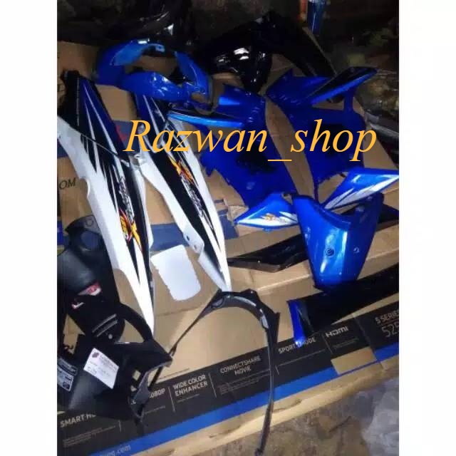 Full set body Supra X 125 Lama biru ONGKIR TERMURAH