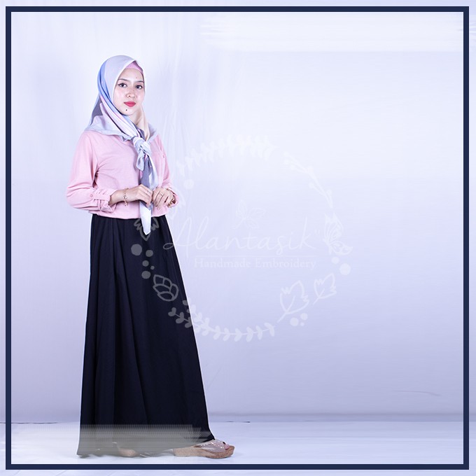 Alantasik - Rok wolfis/rok panjang premium/murah wanita/kantor / panjang wanita / murah wanita GR.5