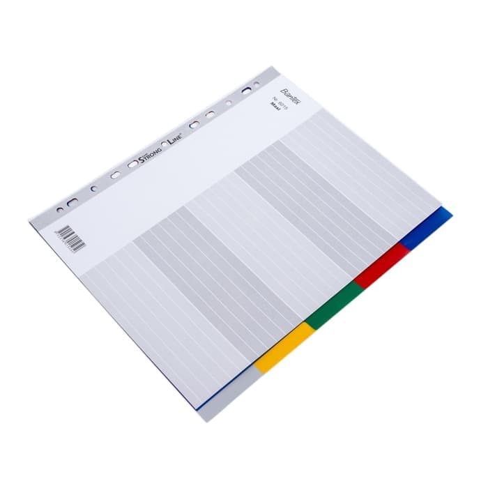 

Promo Bantex A4 Maxi 5 Pages Divider Pp #6015 00 Limited