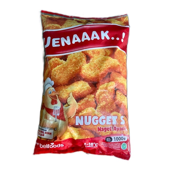 

belfoods uenak nugget S 1kg / chicken nugget / naget ayam