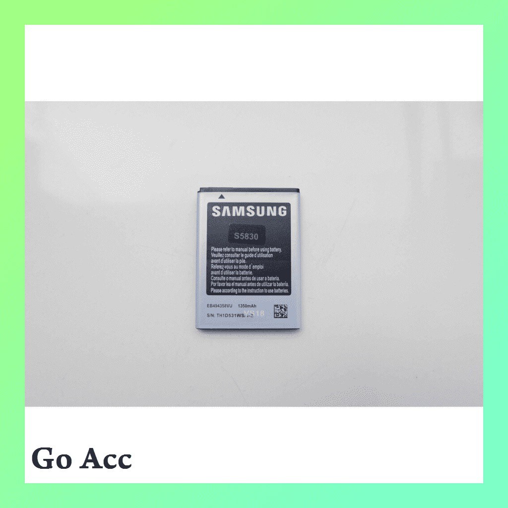Baterai Battery Samsung Galaxy Fame/ S5830/ S6810