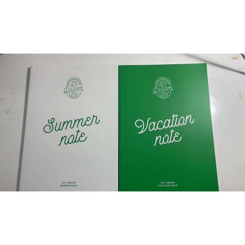 summer and vacation note nct dream dan 127 pc haechan jaemin jeno jaehyun