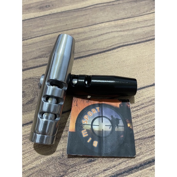Muzzle break Bulat OD 23 Panjang 9,5cm / Muzle Break Bulat OD 23