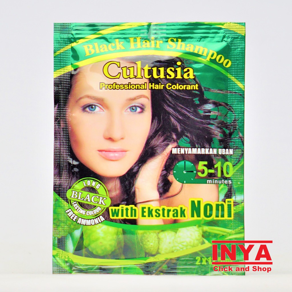 CULTUSIA NONI BLACK HAIR SHAMPOO 2x12.5ml SACHET