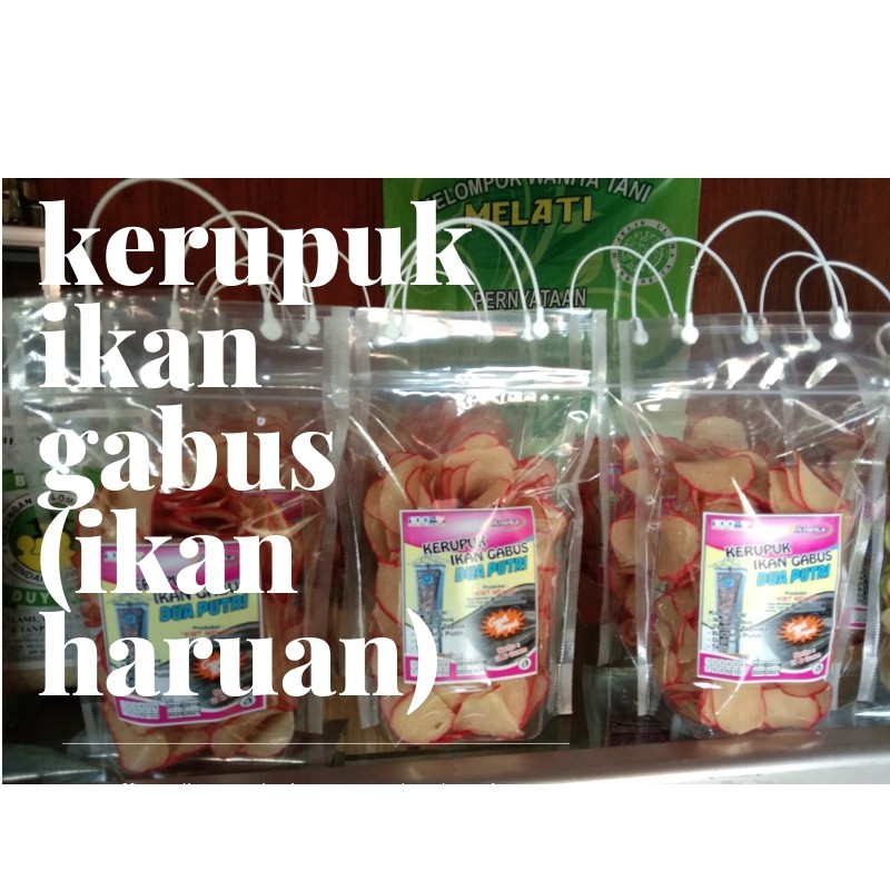 

KRUPUK IKAN GABUS IKAN HARUAN