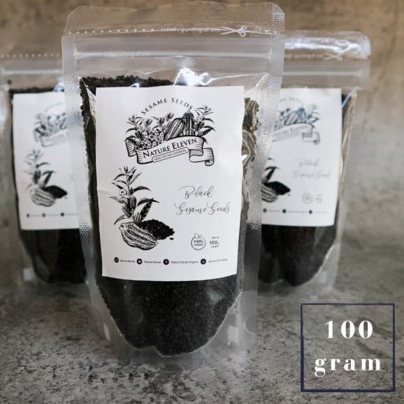 

BLACK SESAME SEEDS/ BIJI WIJEN HITAM 100 GR