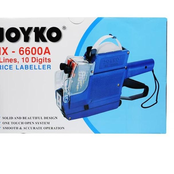 

Hot Sale label harga joyko MX 6600 A / alat label harga 2 baris / price labeller paket full set ✓