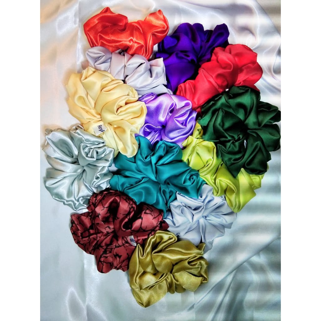 [COD] IKAT RAMBUT MINI, SCRUNCIE RAMBUT, CEMPOL RAMBUT MINI Scrunchie Premium/ Made by ReyRenn/ Kain